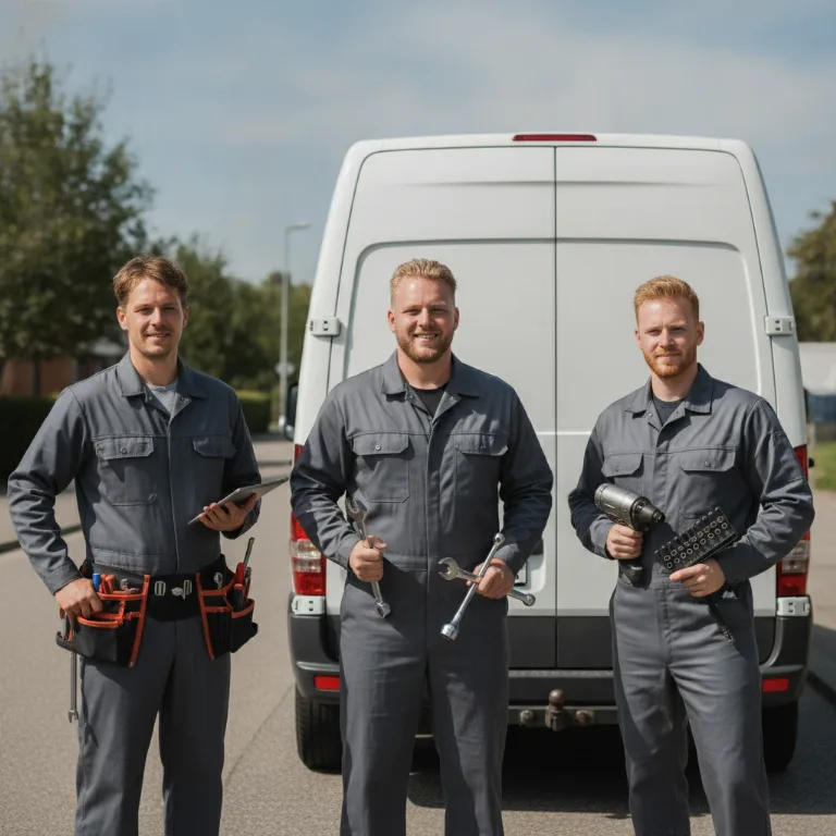 Bilverksted team i Trondheim